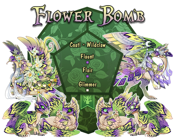 Purple; Flower Bomb