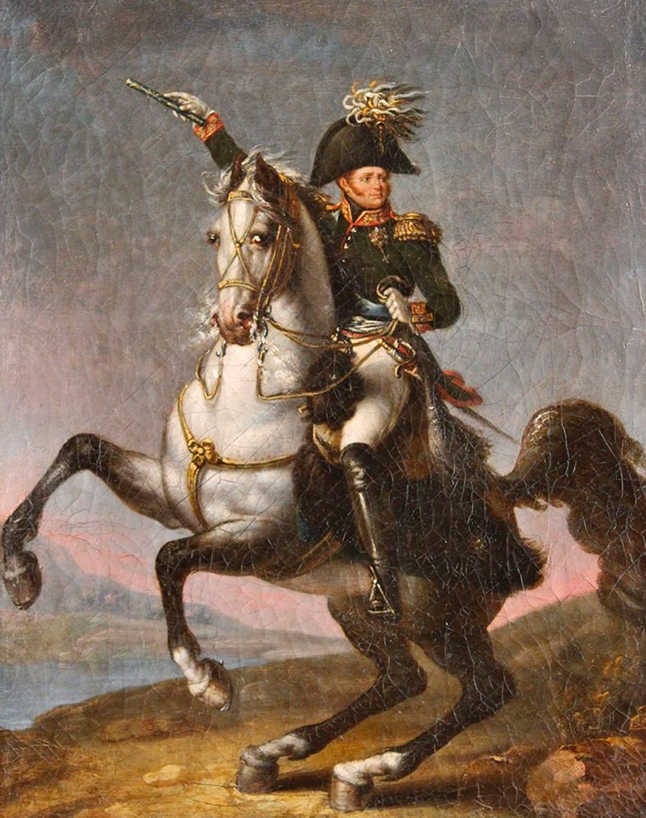 Крюгер конный портрет Александра 1