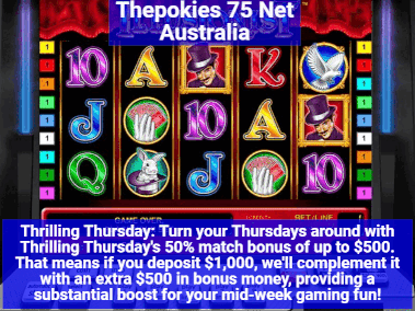 Online Casino Thepokies 75 Net Australia