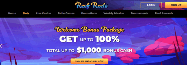 Reef Reels - Online Casino in Australia