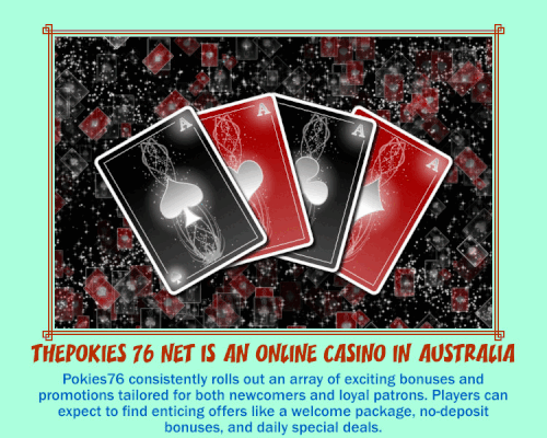 ThePokies76Net - Online Casino in Australia: Discover a Unique Gaming World!